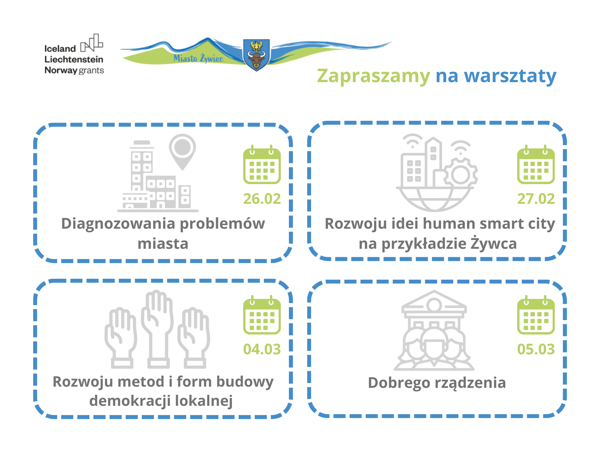 ZAPROSZENIE NA WARSZTATY