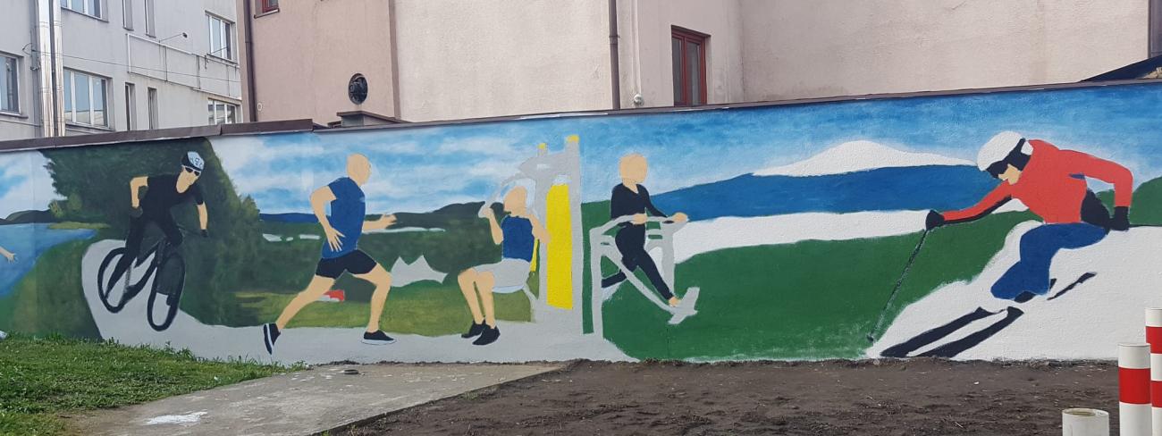 Mural, ul. Dworcowa 17