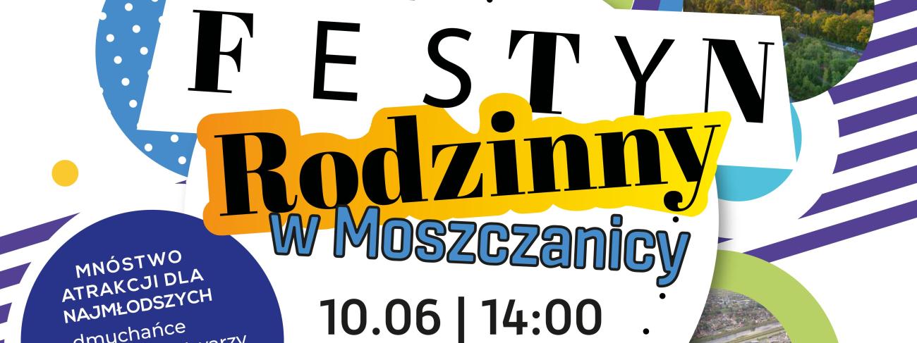 Zaproszenie na festyn w Moszczanicy